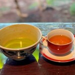 Cafe 鎮驚庵 - お抹茶＆レディグレー