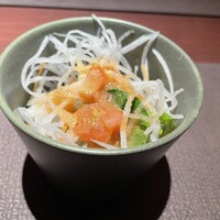旬菜ステーキ処 らいむらいと - ランチセットのサラダ