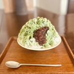甘味ゆい - 抹茶あずきミルク　1300円
