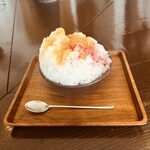 甘味ゆい - サマーエンジェルとソルダム　1300円