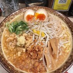吟醸味噌らーめん まごころ亭 新潟駅前店 - 吟醸味噌らーめん（味玉入り）