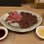 旬路 松田 - 馬刺し 生レバー・上赤身