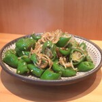 こころや - 万願寺唐辛子しらす炒め