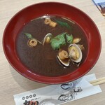 回転寿司 力丸 - あさりの赤だし