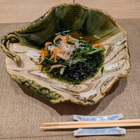 北新地 君しま - 甘鯛空芯菜焼浸し