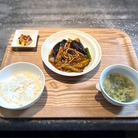 熱香森 - 日替りランチ（税込1,000円）豚肉と茄子のピリ辛炒め