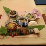 馬場乃町 はやし - 前菜の数々