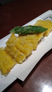 みなみ庵 - とうもろこしの天ぷら