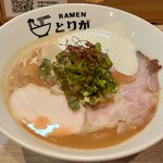 RAMEN とりが - 鶏濃めん醤油 900円