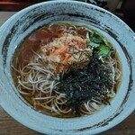 味の蔵どんつく - かき揚げそば