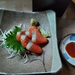 味の蔵どんつく - サーモン刺し