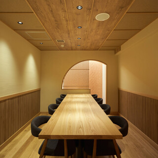 完全個室2部屋のみの贅を尽くした空間で