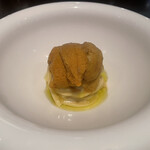 エノテカ・ラ・リコルマ - バフンウニの冷静パスタ　自家製キタッラ