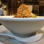 175°DENO担担麺 - 冷やし汁あり担担麺 横から