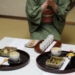 山神温泉 湯乃元館 - ドリンク写真:岐阜県東美濃の地酒5種飲み比べ