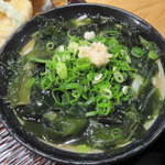 うどん 丸香 - わかめ