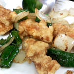 中華 兆徳 - 若鶏の山椒風味揚げ