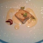 銀座 レカン - ヒラメのポワレ　レモンのソース