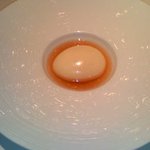 銀座 レカン - 温泉卵もどき（？）