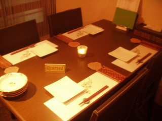 ここちもなか - 2階テーブル席