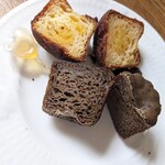Canneletier COLORIS - ラムとほうじ茶の断面