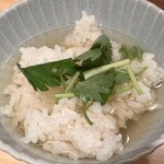 あじふらい てしお - 出汁茶漬けも楽しめる