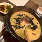 多満喜 - 〆の鱧雑炊