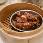 菜香新館 - スペアリブ黒豆みそ蒸し