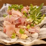 飲んべぇ食堂 らくだ屋 - 鯵たたき