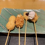 新串揚げ創作料理 串やでござる - 串揚げ第二陣♪