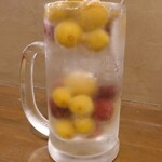 飲んべぇ食堂 らくだ屋 - 冷凍ぶどうサワー