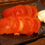 飲んべぇ食堂 らくだ屋 - 冷やしトマト