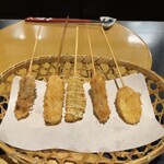 新串揚げ創作料理 串やでござる - 串揚げ第一陣♪