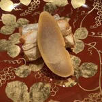 紀尾井町 三谷 - 太刀魚と分厚いカラスミ