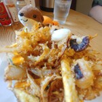 おうどん 瀬戸晴れ - かき揚げ