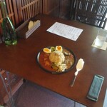 勝山屋 - あいがけカレー
