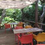 足羽山 ATARASHIYA - 利用したオープンテラス