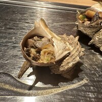 くずし鉄板 あばぐら 神田店 - 栄螺