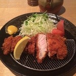 Tonkatsu Katsuyuu - 厚切りロースです