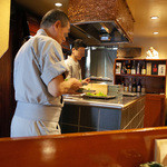 たんや又兵衛 - ご主人と息子さん 2014.3.2X