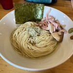 煮干らーめん 川むら - 昆布水の和え玉 400円