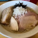 煮干らーめん 川むら - 背あぶら煮干らーめん 1,200円