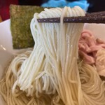 煮干らーめん 川むら - 昆布水の麺