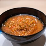 うを徳 - 2024.7 能登産岩もずく 素麺南瓜 八街産すいかと11種類の野菜のガスパチョ