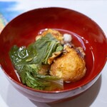 うを徳 - 2024.7 明石焼き（鳥羽産真蛸、新銀杏、枝豆）