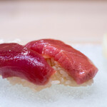 うを徳 - 2024.7 塩釜産本鮪赤身＆中トロ