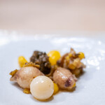 うを徳 - 2024.7 長崎普賢岳産800～900gサイズ活け養殖すっぽん 内臓ソテー