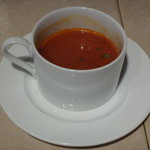 ハンバーグ ウィル - ハーブ香るトマトのスープ