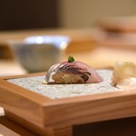 熊本 鮨 銀座ふくじゅ - 鯵◎