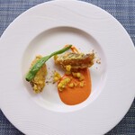 花の宴 - 鰈のスパイスフリット